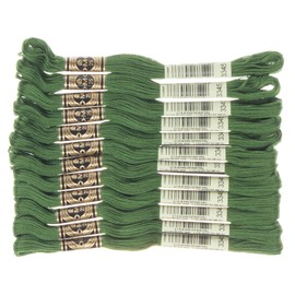 DMC 6-Strand Embroidery Cotton Floss, Dark Hunter Green