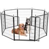 Dog Playpen,40 Inch(H) 21 Ft(L) 8 Panels Dog Fence Indoor/Outdoor,Heavy