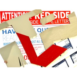 Generic Chrome Hood/Grille Letters Compatible with Titan 2016-2018 Front ABS Plastic Selfadhesive Inserts Not Decals