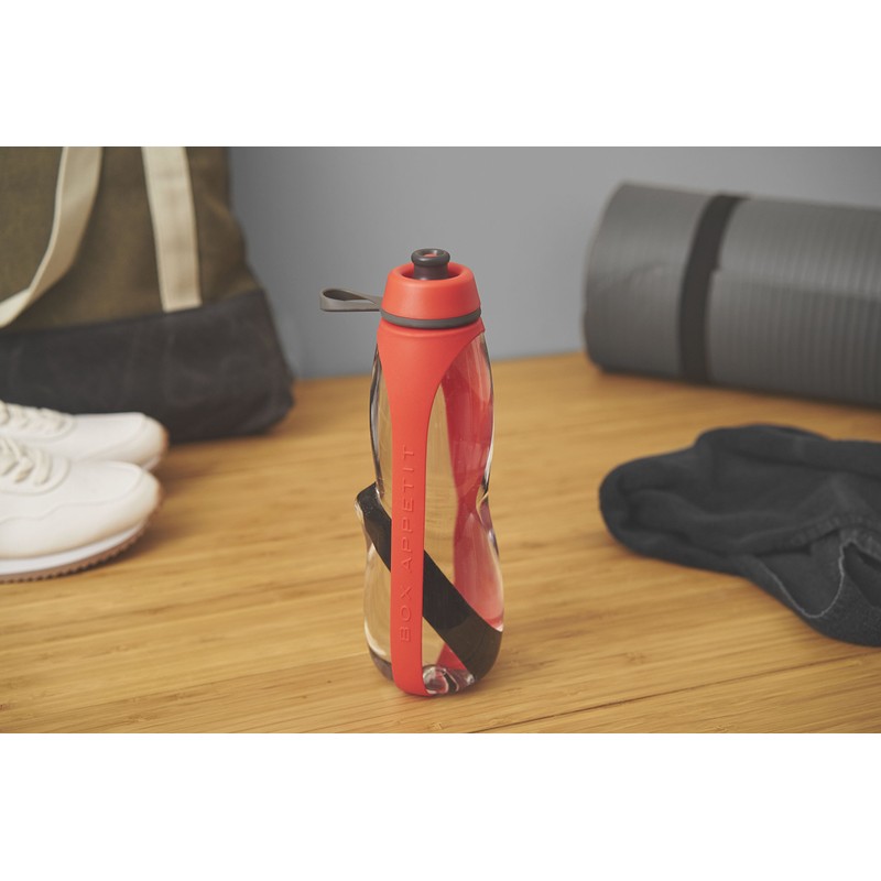 BLLNR Eau Good Duo Grey/Red, 700 ml Drinking Bottle, Tritan/Polypropylene,