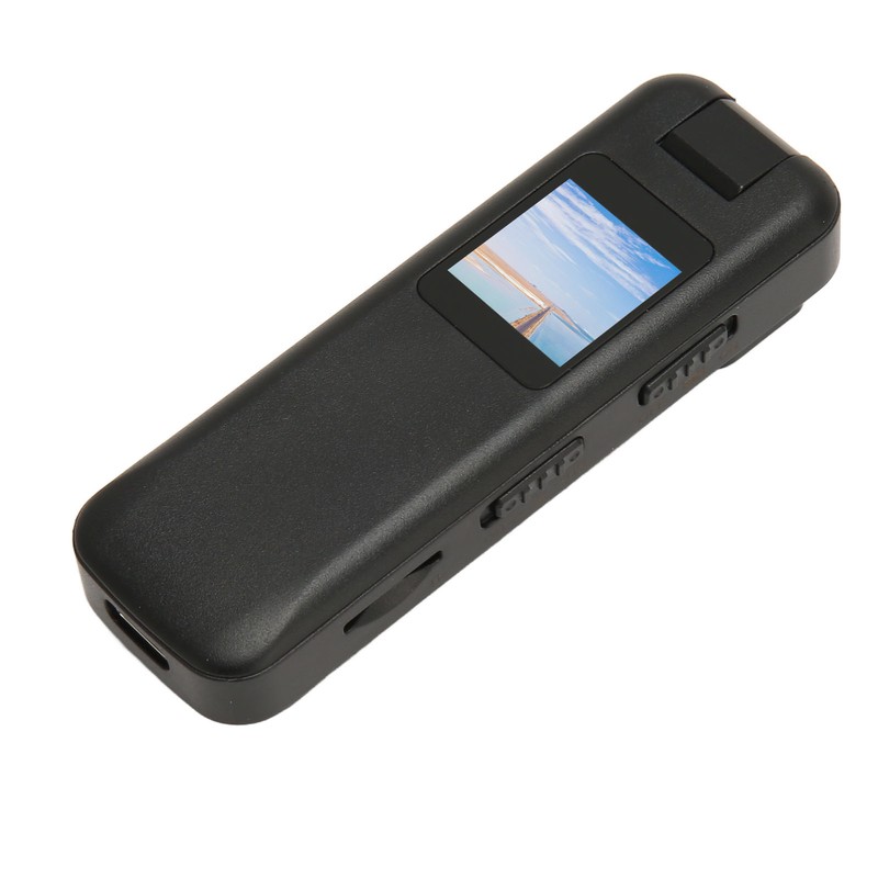 Back Clip Video Recorder 1080P Infrared Night Vision Support Standard