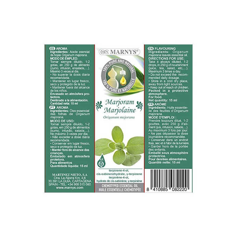 MARNYS Ätherisches Öl, 15 ml