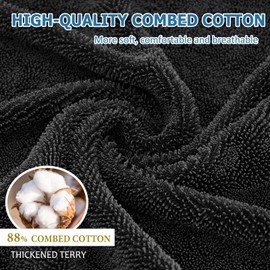 Josnown Running Trainer Socks for Men Women, 6 Pairs Cushioned Breathable Cotton Low Cut Sports Ankle Socks, Moisture Wicking, Anti-Blistering, UK Sizes 6-8