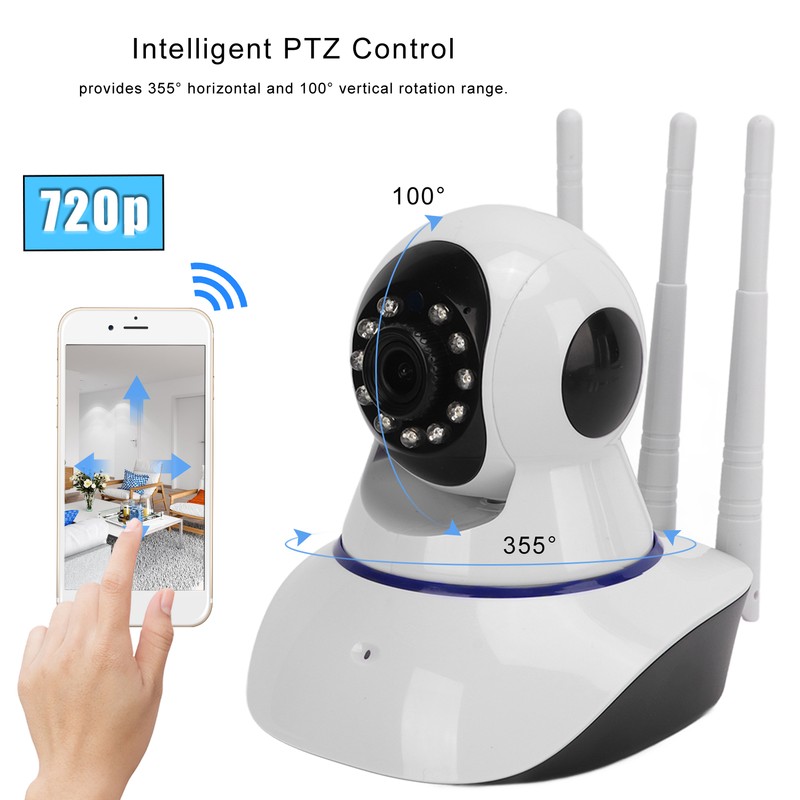 Wireless WiFi IP Camera Motion Detection Infrared Night Vision 2
