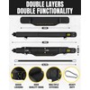 MANUEKLEAR 2-in-1 Dip Belt & Lifting Belt with 36.7 In