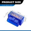 MLY OBDII Car Auto Diagnostic Scanner, ELM327 V2.1 Bluetooth OBDII