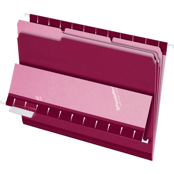 Pendaflex File Folders, Burgundy (PFX421013BUR)