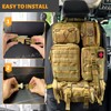 Universal Tactical Seat ​Back Organizer Vehicle Molle Panel Organizer Storage