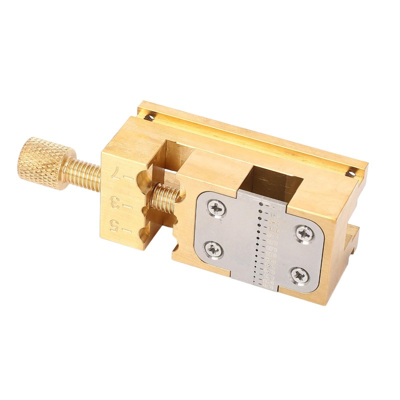 Jectse Compact Watch Repair Tool with Brass Bench Vise Clamp,