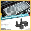 REPAIROCK 2pcs Left Right Upper Radiator Support Bracket for Ford