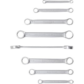BGS 30300 | Double Ring Spanner Set | extra flat | 6 - 22 mm | 8 pcs.