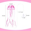 GANPUB Pink Artificial Simulation Glowing Jellyfish Suitable for Fish Tank