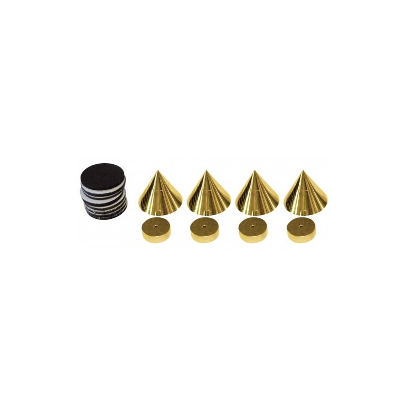 Sub Watt Absorber Set of 4 Brass
