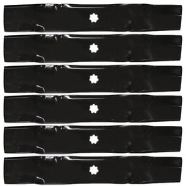 PHUOC LOC THO for 6PK Lawn Mower Blades Fits for John Deere GY20852 GX21784 LA140 LA145 LA165 D140 D15