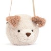 Jellycat Little Pup Plush Bag, 7.5 inches - Crossbody and