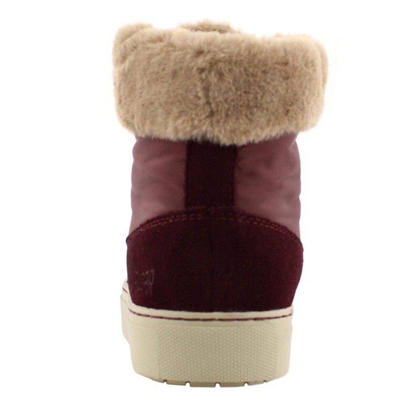 COUGAR Women's Dublin Waterproof Boot Wine 8 Medium US