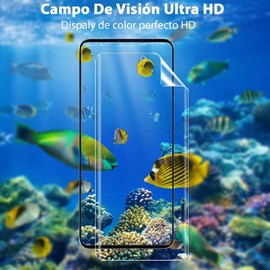 PENGPAI 2x Mica Protector de Pantalla Para Motorola Moto Edge 60 Fusion Curvo Hydrogel Película TPU Flexible Fácil Instalación Sin Burbujas Resistente a Arañazos Antihuellas HD Transparente SNM