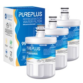 PUREPLUS 5231JA2002A Replacement for LG LT500P, ADQ72910901, GEN11042FR-08, Kenmore 9890, 469890, HDX FML-1, ADQ72910907, LSC27925ST, LFX25974ST, LFX25973D, LFX25973ST Refrigerator Water Filter, 3Pack