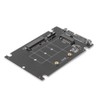 Simplecom SA207 mSATA + M.2 (NGFF) to SATA 2 in