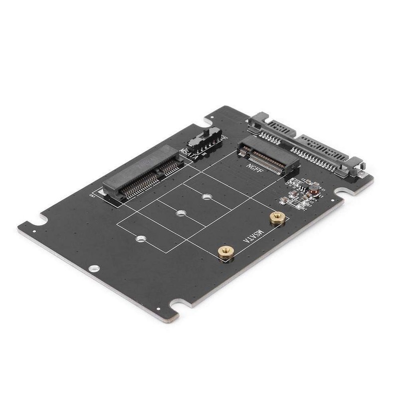 Simplecom SA207 mSATA + M.2 (NGFF) to SATA 2 in