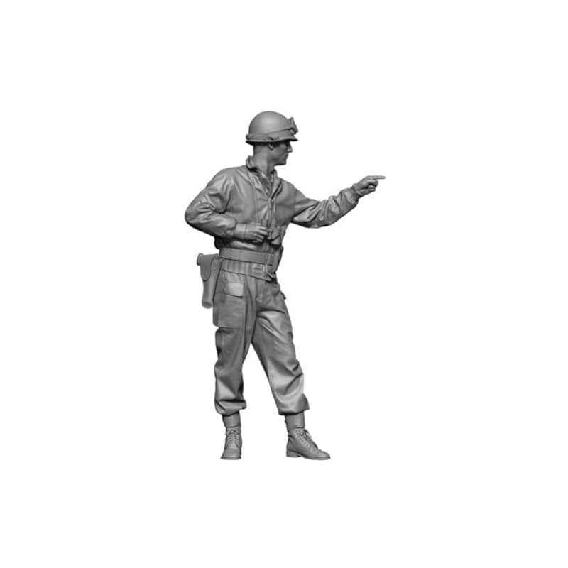 H3 Model 1/48 WWII American M8 Greyhound Armored Car Occupant