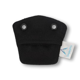 SimpleyPro AirTag Patch, Airtag Hidden in Soft Mesh Case, Invisible Glued in Children's Shoes or Clothing, Additional Hold with Chain or Laces, No Annoying Bracelet, Chain or Pin