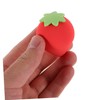 Ipetboom 4pcs Fruit Shaped Blush Soft Makeup Sponges for Wet