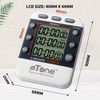 eTone 3 Channel Timer Counter Darkroom Developing Countdown Clock Processing