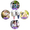 Sonku 4 Pcs Tumbler Carrier Holder Pouch with Carrying Handle