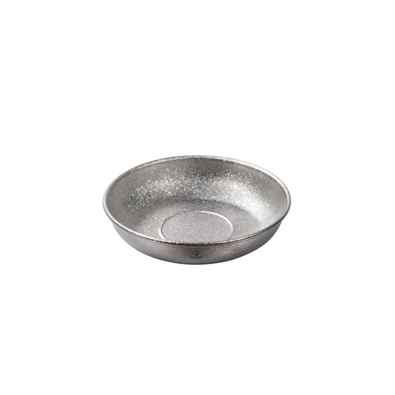 SILVERANT Titanium Camping Plate, Titanium Bowls Ultra Thick & Durable