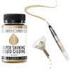 Liquid Gold Leaf Paint - Alcohol Based Fast Drying Rich
