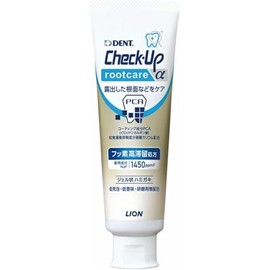 Lion Check-Up Rootcare Toothpaste, 3.2 oz (90 g), 1,450 ppm Flouride, Pack of 2