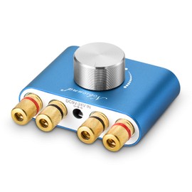 Nobsound NS-01G Pro Power Amplifier Bluetooth 5.0 100W Amplifier Speaker HiFi Audio with Power Supply (Blue)