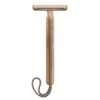 MÜHLE Companion Safety Razor, unisex, rose gold, extra long grip