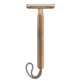 MÜHLE Companion Safety Razor, unisex, rose gold, extra long grip handle
