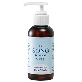 Korean Skin Care - Dr Song Glycolic Acid Face Wash - Exfoliating Face Wash with 10% Glycolic Acid, AHA for Anti Aging, Acne and Wrinkles Korean Beauty