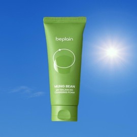 Green bean foam cleansing, Beplain green bean mild acidic cleansing foam 160ml, 1 bottle, pore sebum soothing cleansing / 녹두 폼클렌징 비플레인 녹두 약산성 클렌징폼 160ml 1개 모공 피지 진정 세정