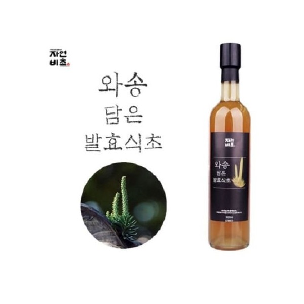 Natural Bicho Wasong Vinegar 500ml / 자연비초 와송식초 500ml