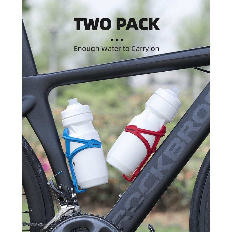 ROCKBROS Bicycle Bottle Cage PC Water Bottle Cage Ultralight MTB