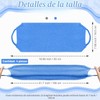 Depurador de espalda exfoliante Moukeren – 4 paquetes con asas