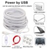 M.best 6.56ft USB LED Strip Lights Waterproof Flexible LED Neon