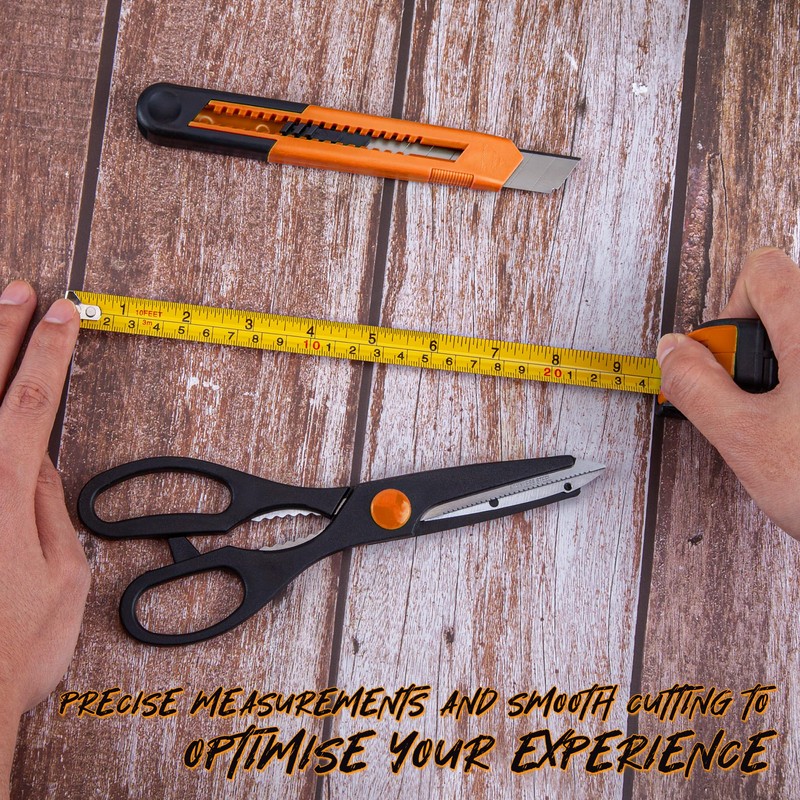 CARTMAN 39 Piece Tool Set General Household Hand Kit with