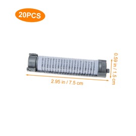 Vaguelly 20pcs Hair Curling Roller for Salon Self Holding Hair Rollers for Curls and Waves