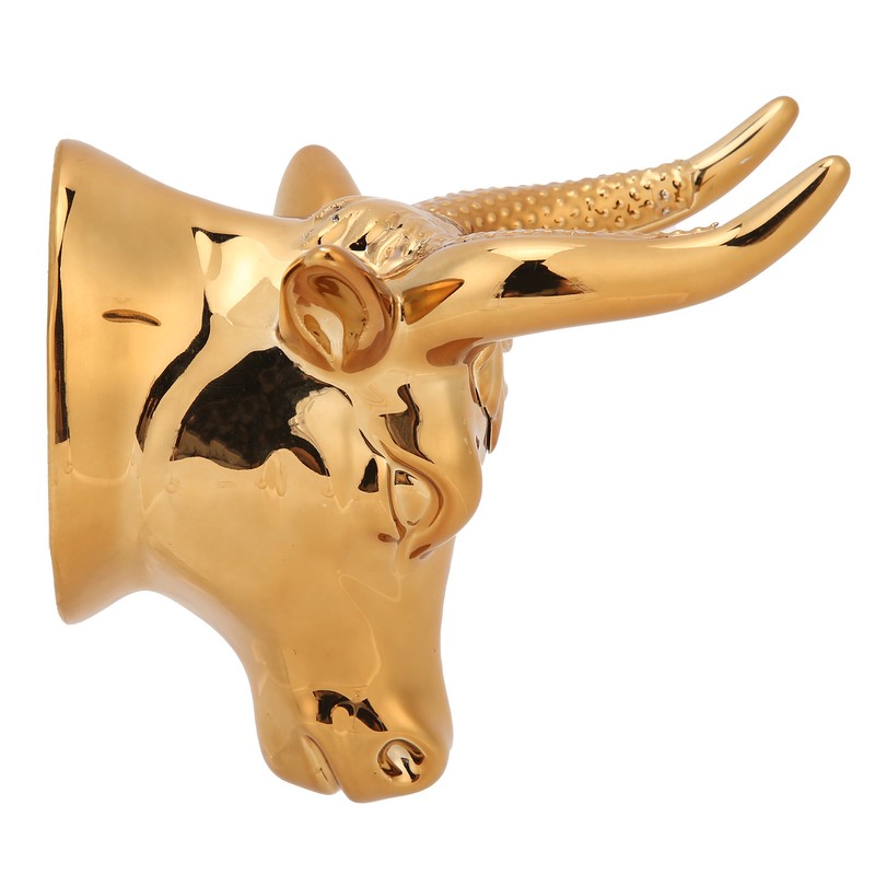 Guitar Hook Steel Bull Head Shape Universal Wall Mount Display