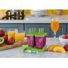Tupperware Popsicles Molds with Sticks 6 Individual Pieces BPA Free