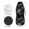 Bulopur Floral Dragonfly Car Seat Cover for Women Soft Breathable