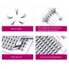 Volume Eyelashes, 14D, Russian Volume Eyelashes, C Curl, 0.07 mm,