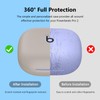 for Beats Powerbeats Pro 2 Case Cover with Keychain, Soft