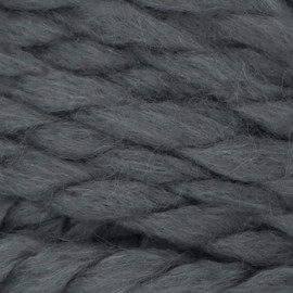 Estako Cozy Thick & Quick Yarn (4 Skeins Pack) 20% Wool 80% Acrylic Soft Super Bulky Weight #6 Knitting and Crocheting Yarn (4 x 3.52 Oz) / (4 x 65 Yrds) (59054-Dark Grey)
