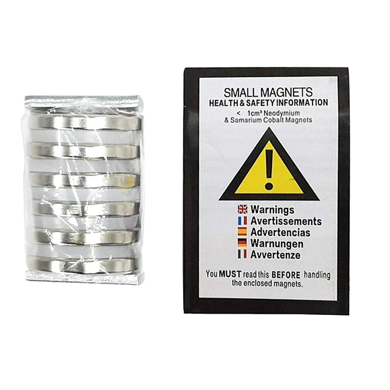 Magnetpro 25 x 5 mm Neodymium Disc Magnets Countersunk Head
